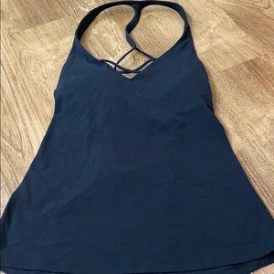 Lululemon criss cross halter tank